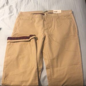 Flannel Lined Khaki Pants